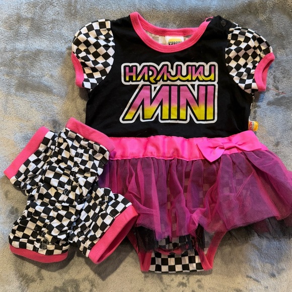 Harajuku mini outfit with leg warmers size 18m - Picture 1 of 13